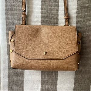 Light Brown faux Leather Steve Madden Crossbody Bag